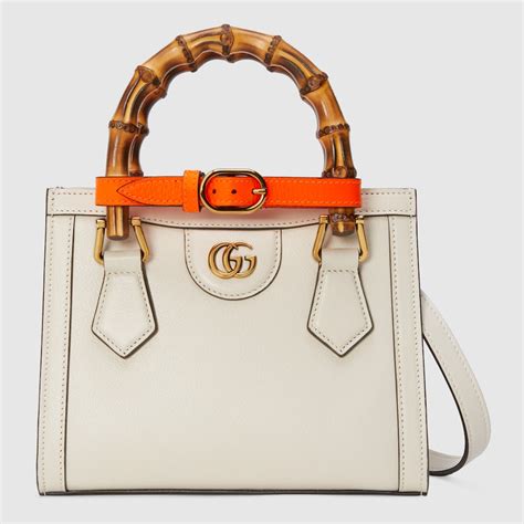 borse bicolore bianca beje gucci|Borsa shopping Gucci Deco misura media in pelle bianca.